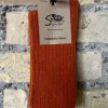 Luxurious Lambswool Socks - Rust