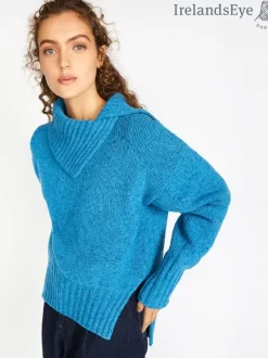 Slouchy Funnel Neck Sweater